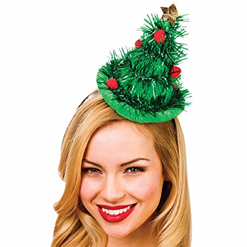 Mini Christmas Tree Headband Hat