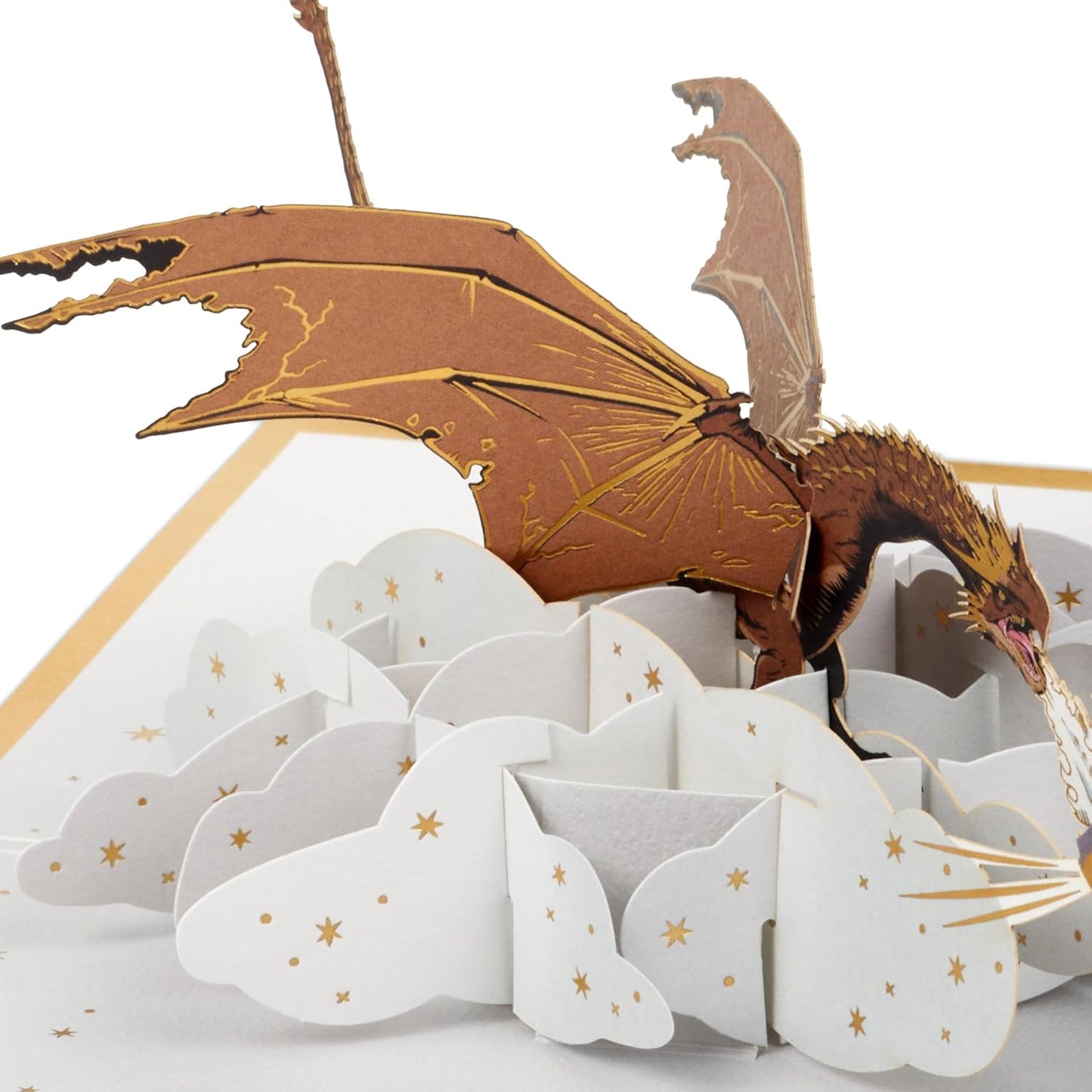 Harry Potter and Goblet of Fire Dragon 3D & Pop-Up Any Occasion Card Birthday Fathers Day