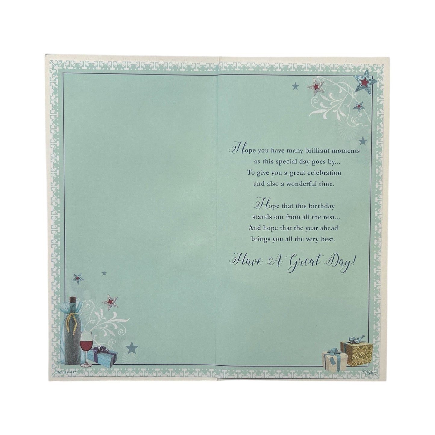 To Special Brother 50th Birthday Soft Whispers Card