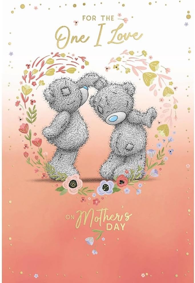 Bears Dancing One I Love Mother's Day Card