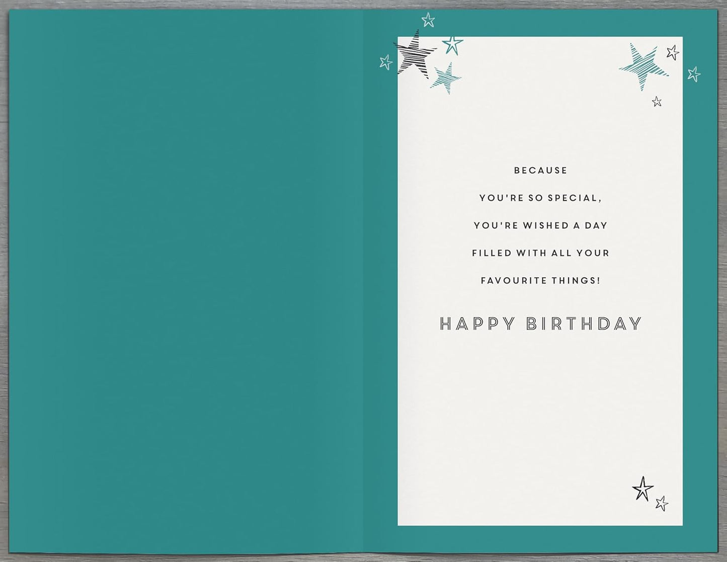 Modern Design Grandson Birthday Card