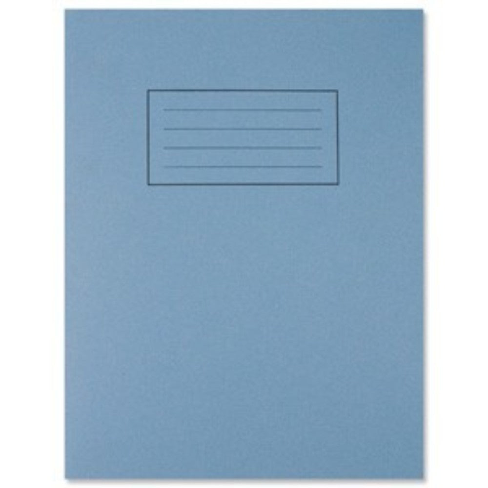 9"x7" Blue Exercise Book - Lined with Margin