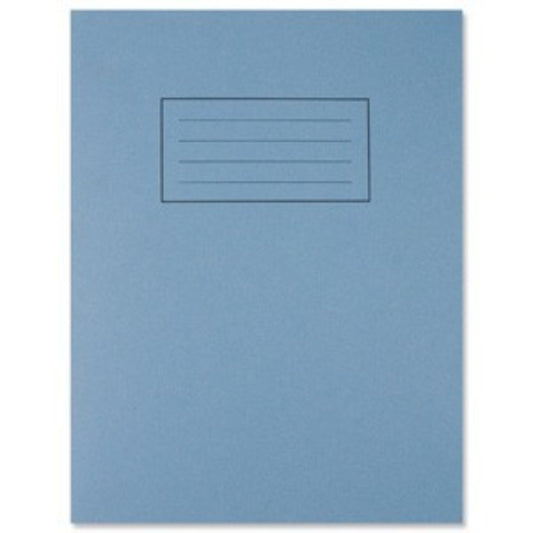 9"x7" Blue Exercise Book - Lined with Margin