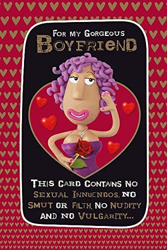 For My Gorgeous Boyfriend Valentine's Day Humour Card