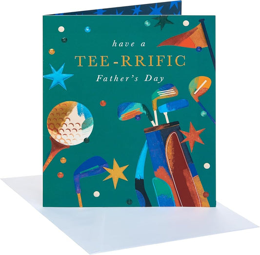 Golf Design Father's Day Card