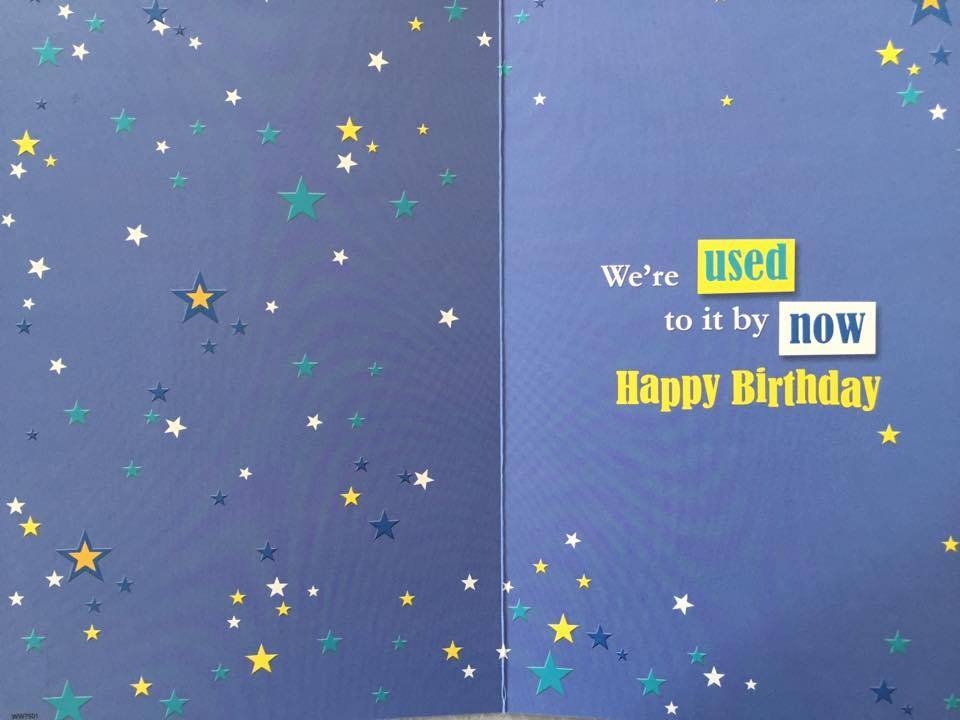 For Dad Wild And Silly Witty Words Birthday Card