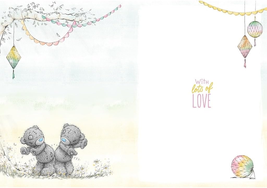 Bears Sitting Back To Back To My Favourite Person On Your Birthday Card