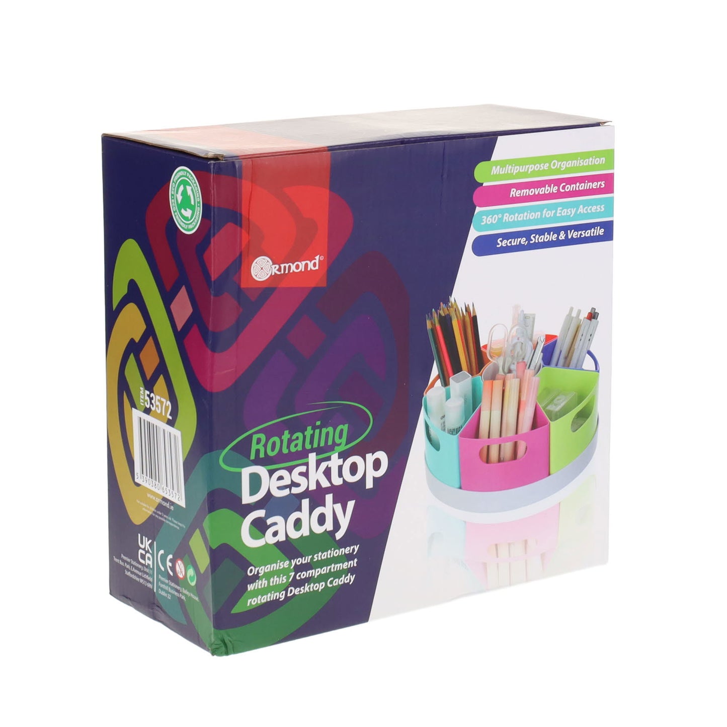 Rotating Desktop Caddy by Ormond