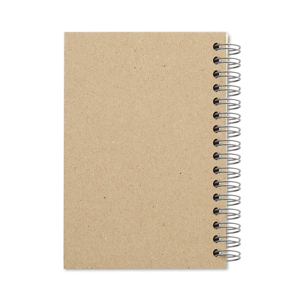 Rhino A6 Recycled 200 Page 7mm Lined Softback Twinwire Notebook
