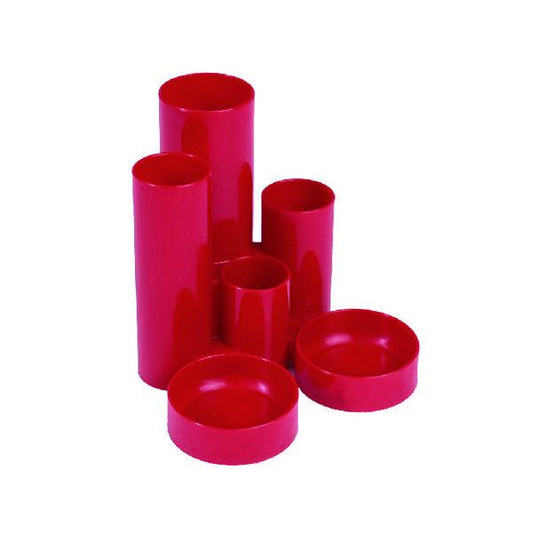 Q-Connect Desk Tidy Red