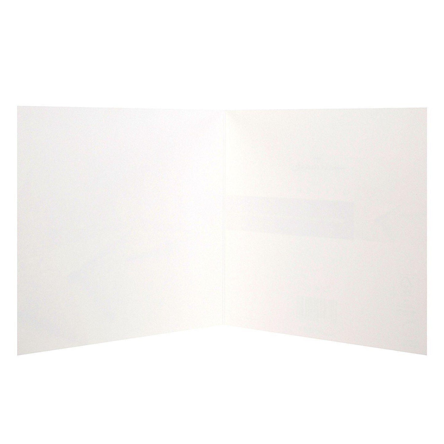 Hallmark Blank Christmas Card 'Gold Star' 