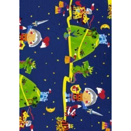 Fairy Tale Prince Gift Wrapping Paper Pack of 2 sheets & 2 tags