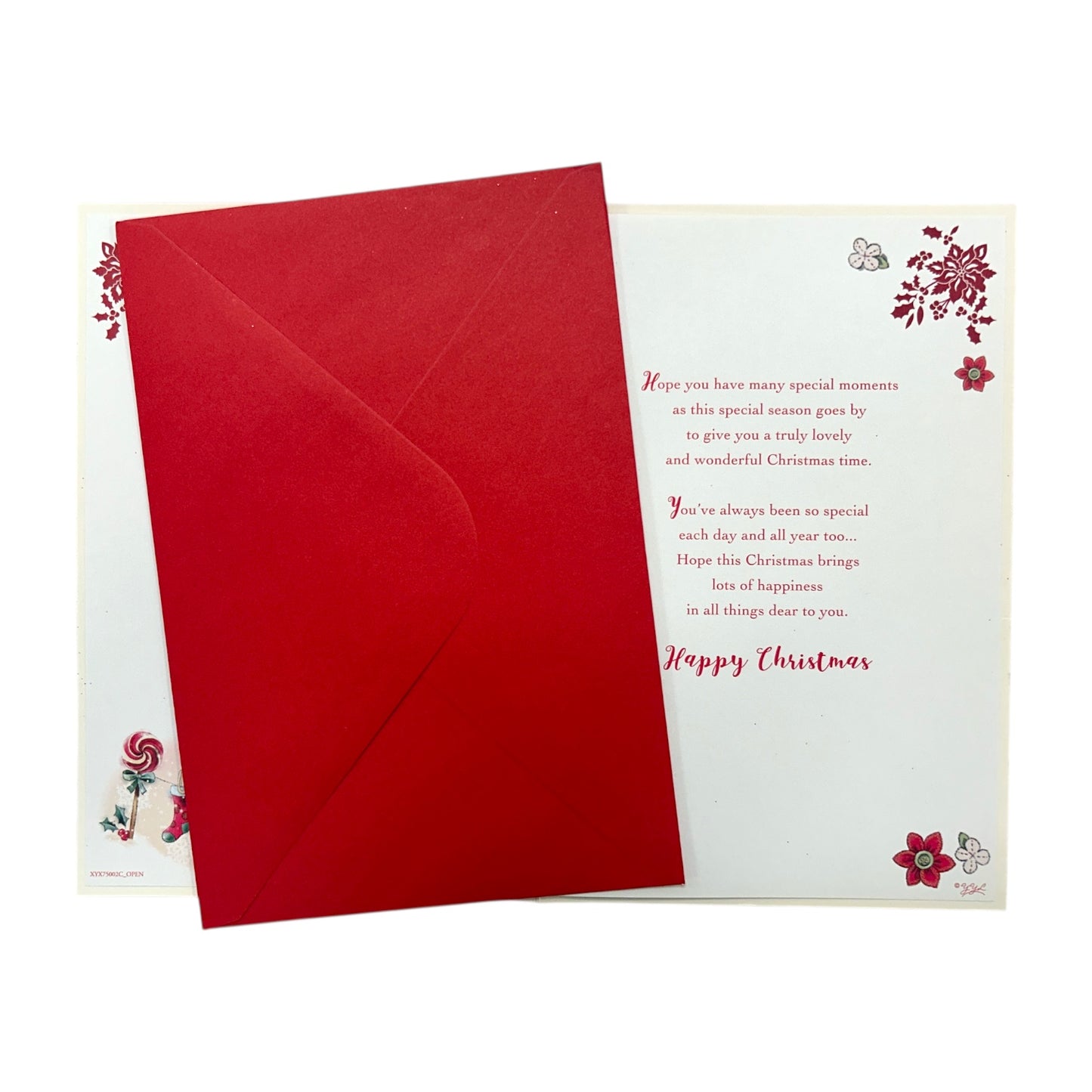 To a Dear Daughter In Law Mouse With Gift Backet Design Christmas Card