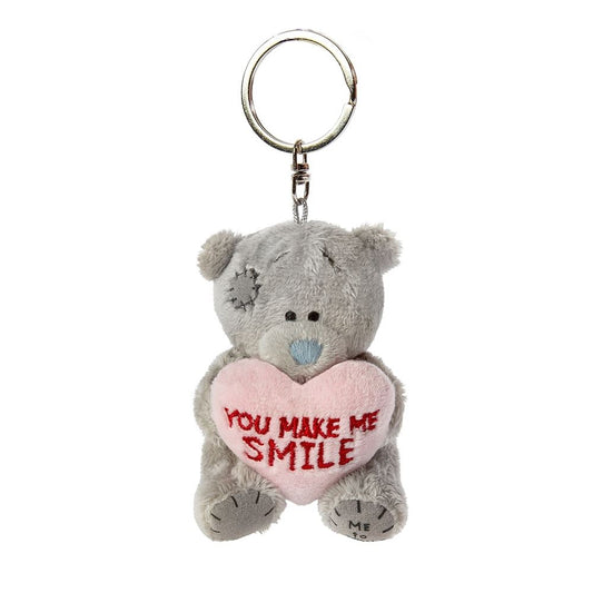 Me To You Tatty Teddy 'You Make Me Smile' Plush Keyring Official Valentine's Day Collection