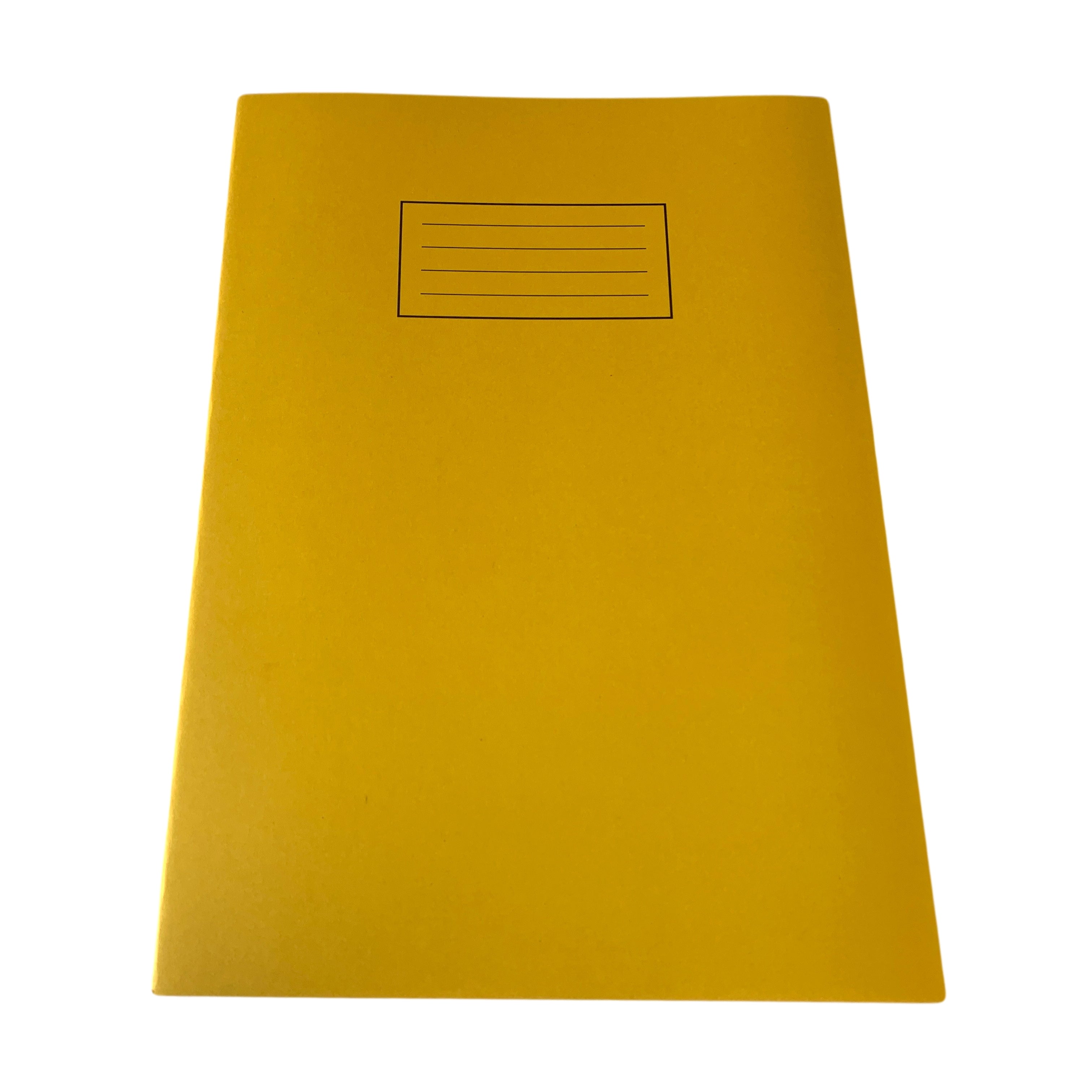 Pack of 50 Janrax A4 Yellow 80 Pages Feint and Ruled Exercise Books ...