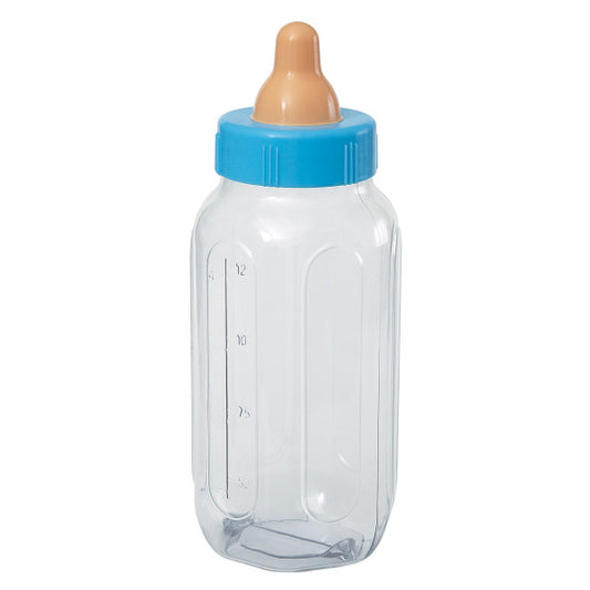 11" Blue Baby Bottle Bank