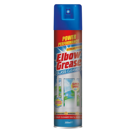 Elbow Grease Glass Cleaner Aerosol 300ml