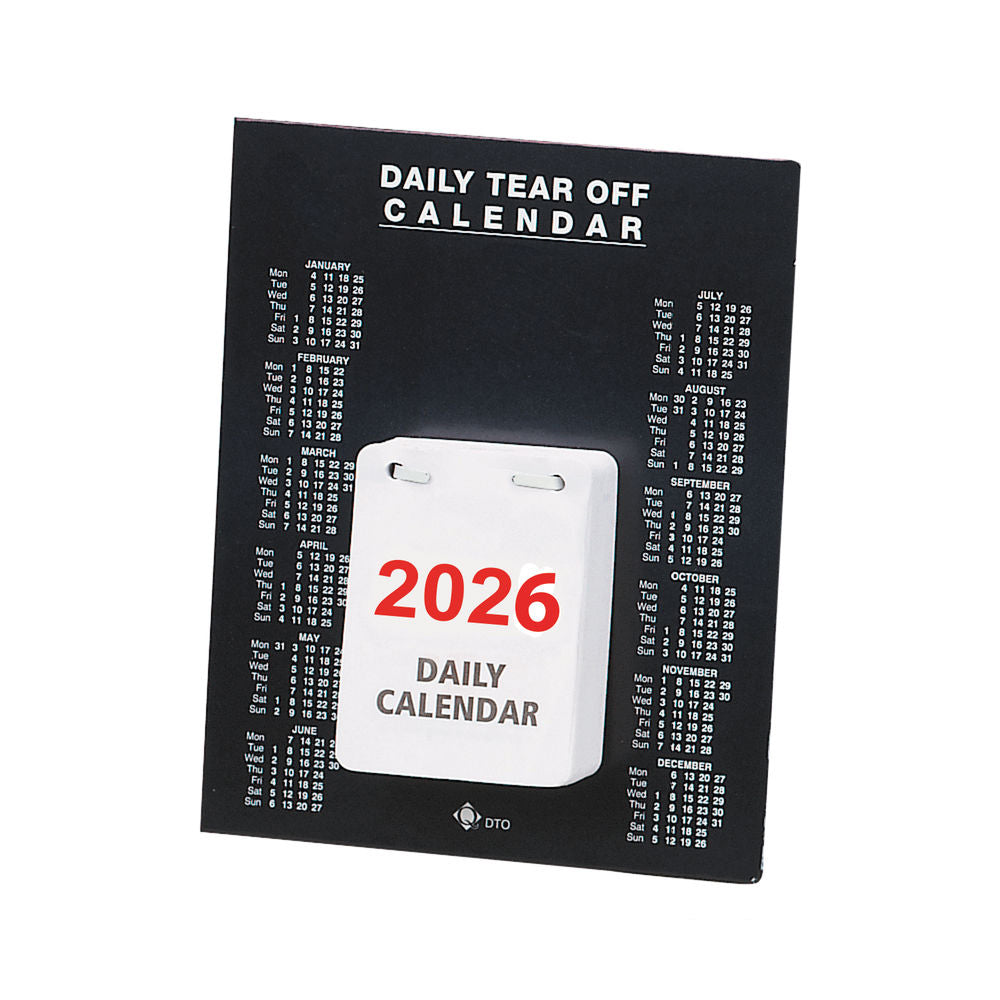 Janrax 2026 Daily Tear Off Desk Calendar