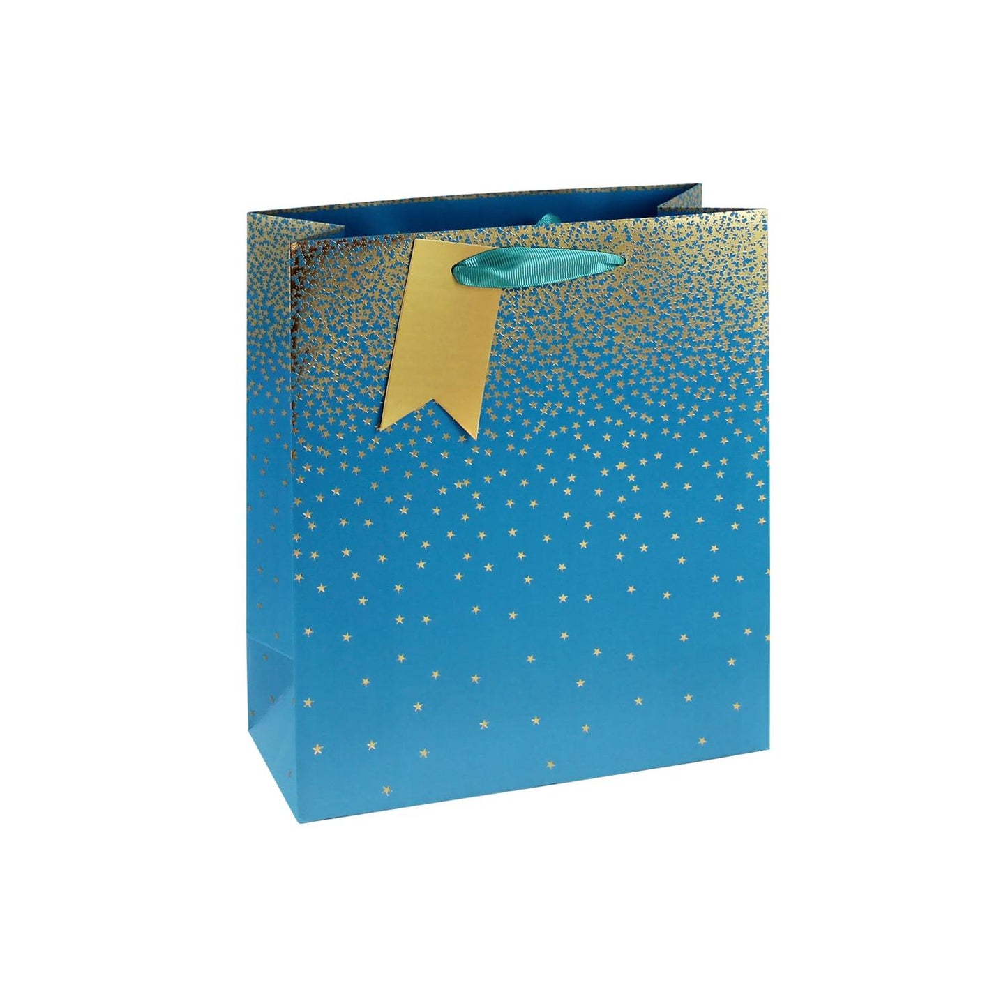 Teal Ombre Medium Gift Bag