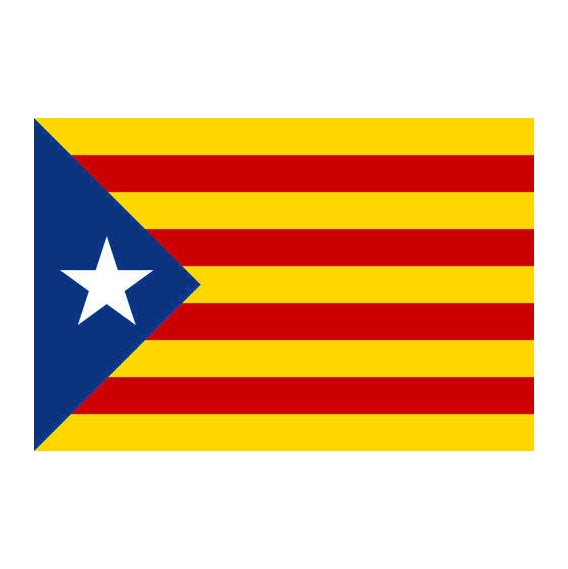 Estelada Catalunya Flag 5ft X 3ft