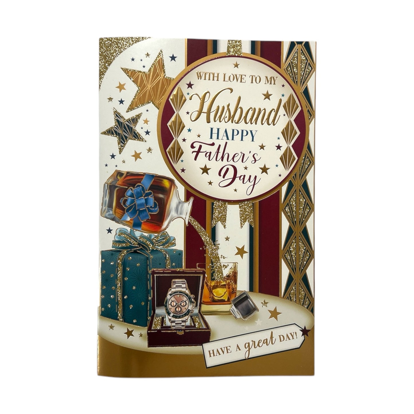 To My Husband Gifts Design Father's Day Boxed Card