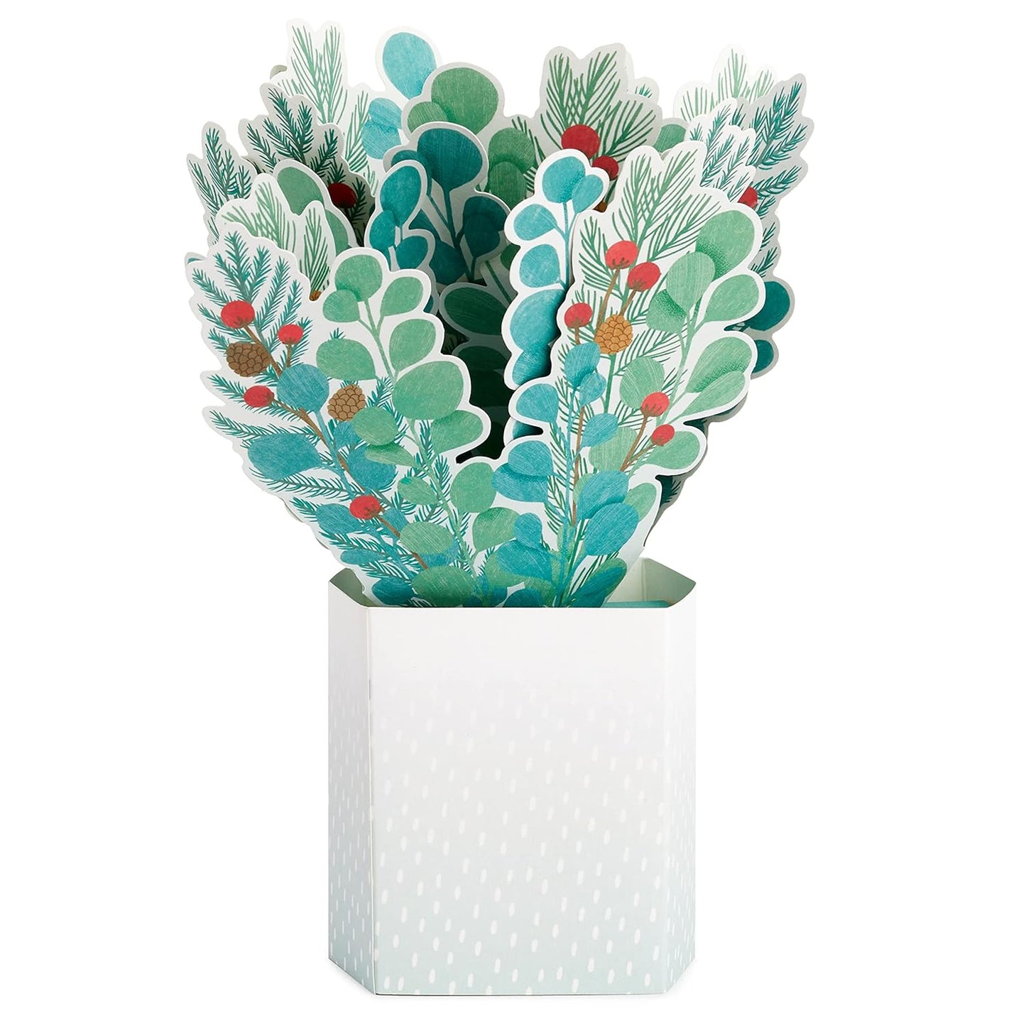 Paper Wonder Plant Season's Greetings Christmas Card