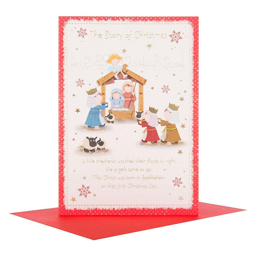 The Christmas Story Christmas Greetings Cards