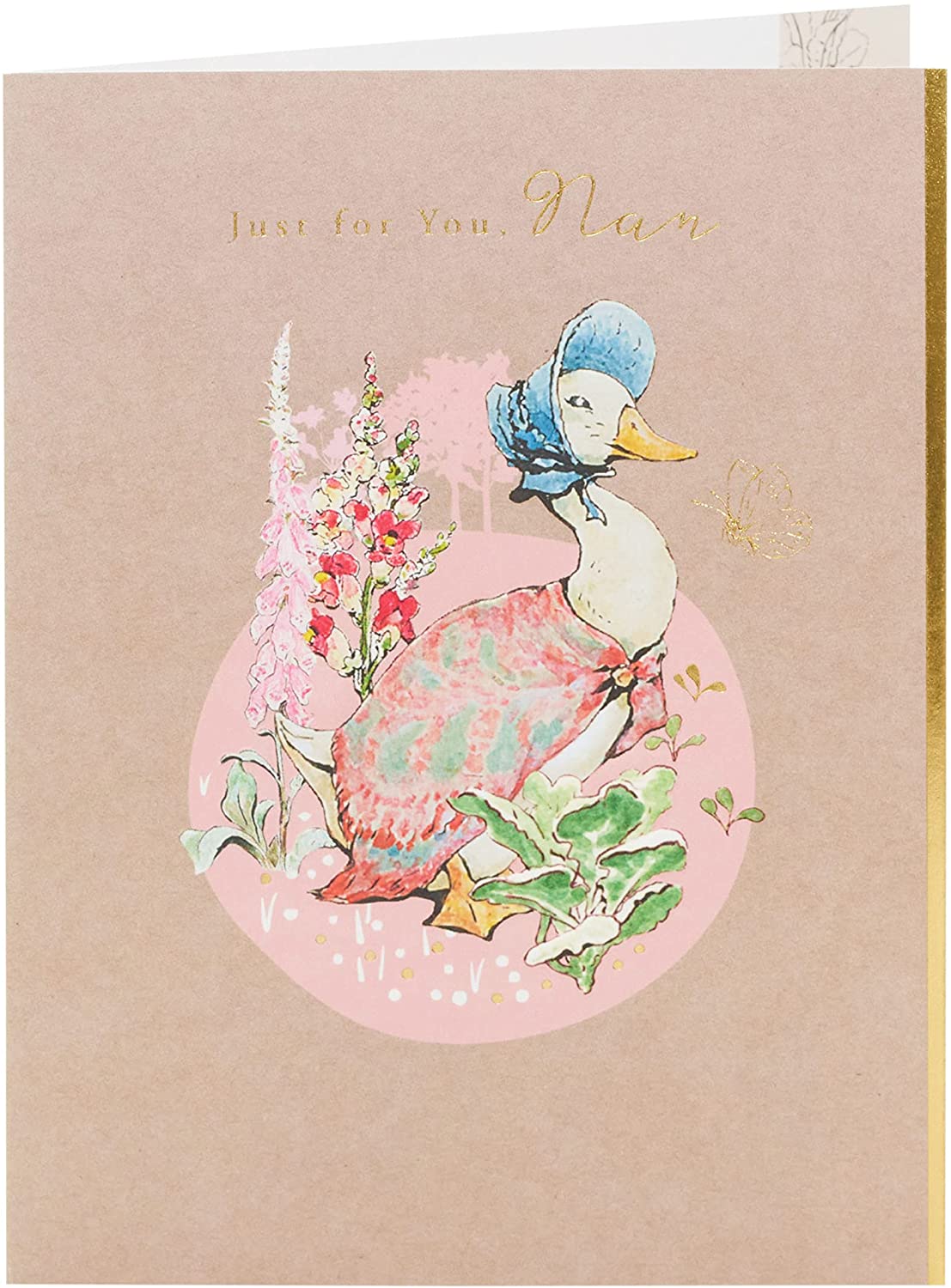 Peter Rabbit Nan Birthday Card
