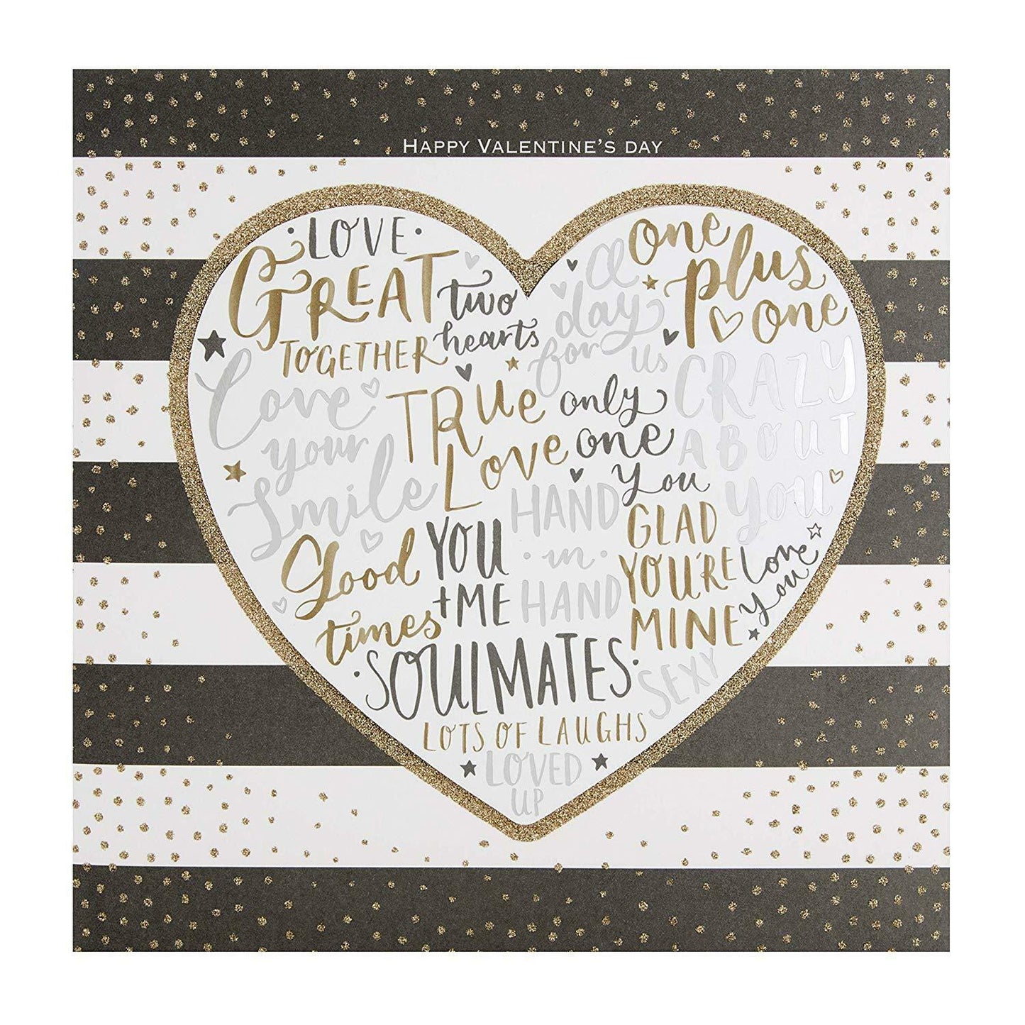 Classic Valentine's Day Card 'Love You'