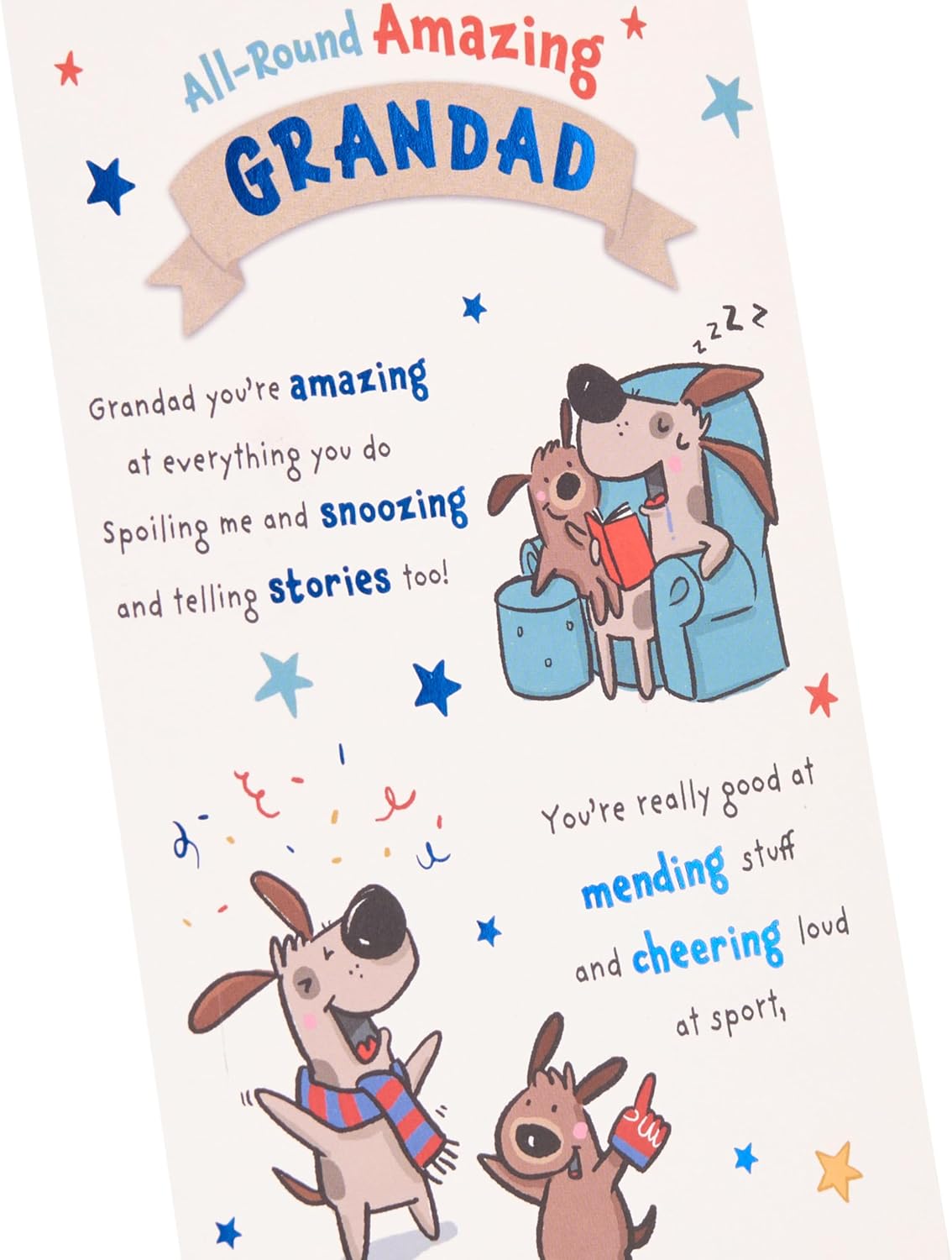 All-Round Amazing Design Grandad Birthday Card