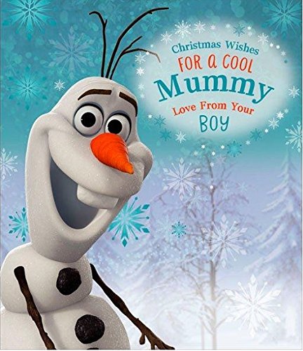 Cool Mummy From Your Boy Frozen Christmas Card