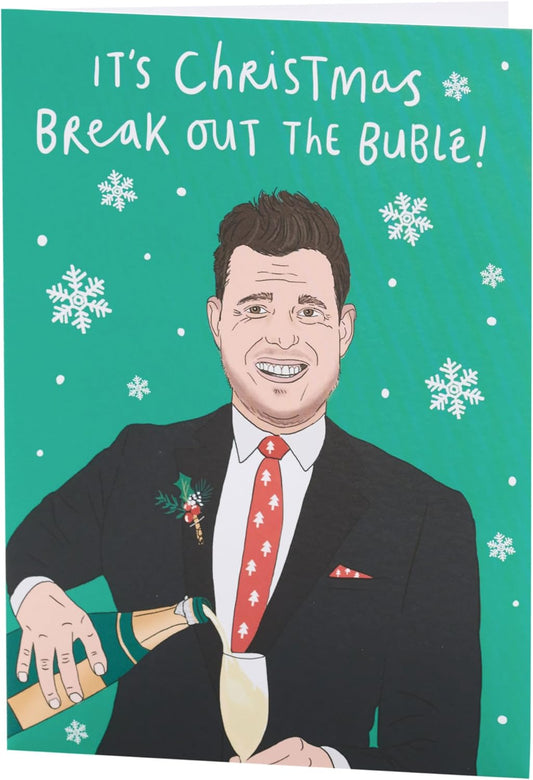 Break out the Bublé Design Christmas Card