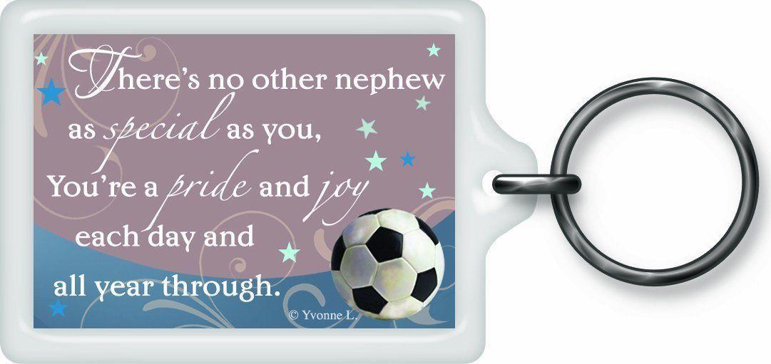 Special Nephew Sentimental Keyring - Birthday Christmas Gift