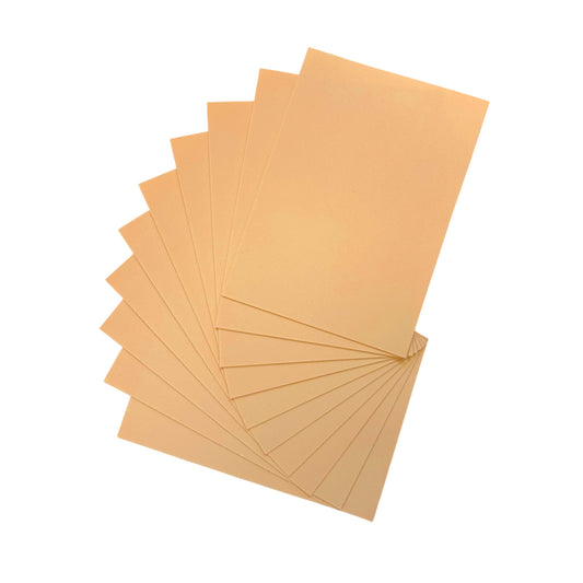 Pack of 10 A5 Peach Coloured Eva Foam Sheets