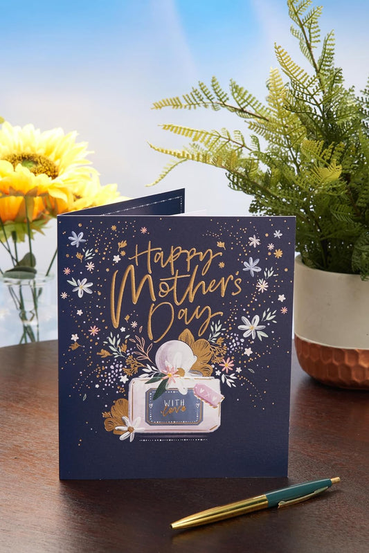 Stunning Perfume Design Mother's Day Card
