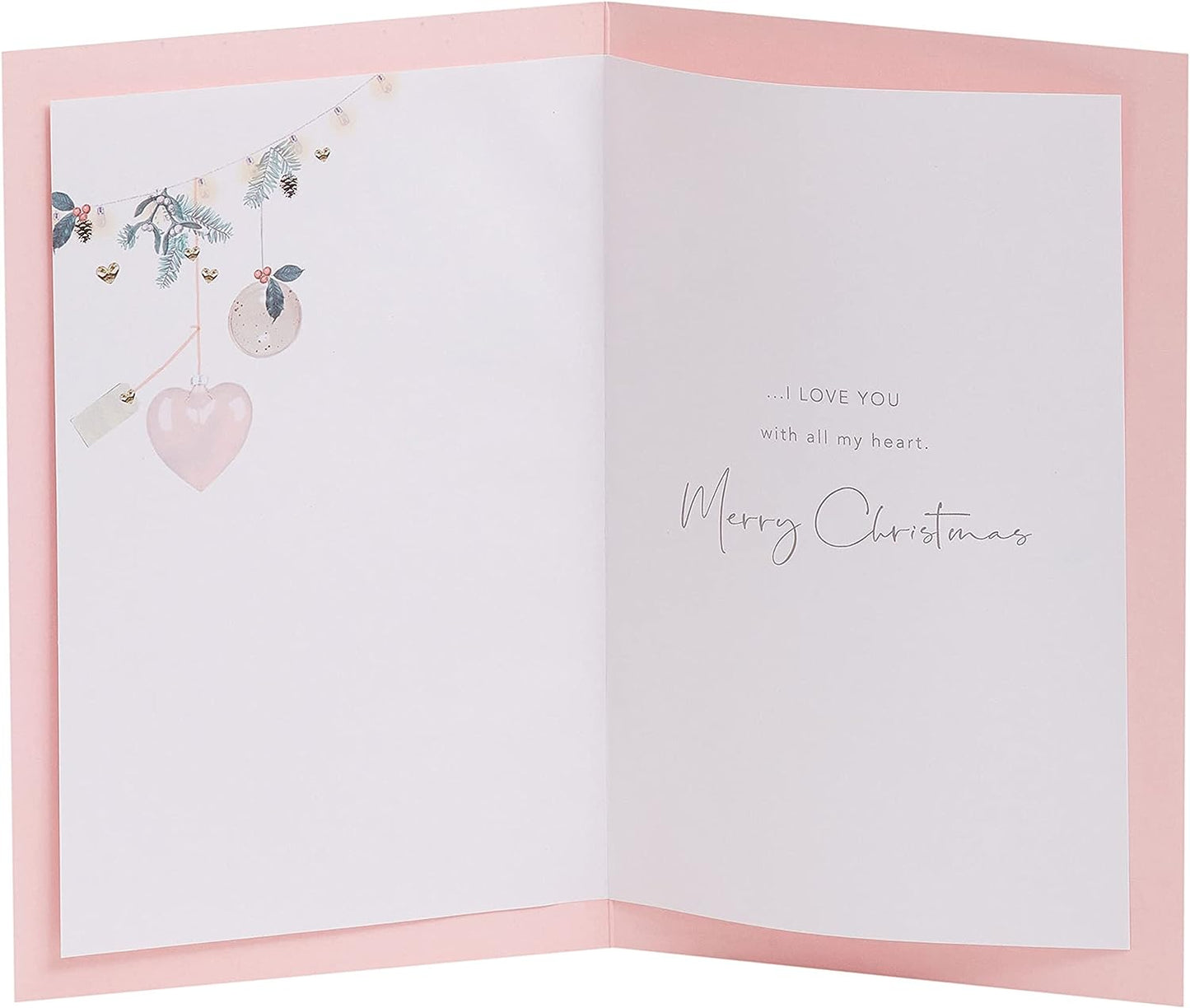 Light Design Wife Christmas Card