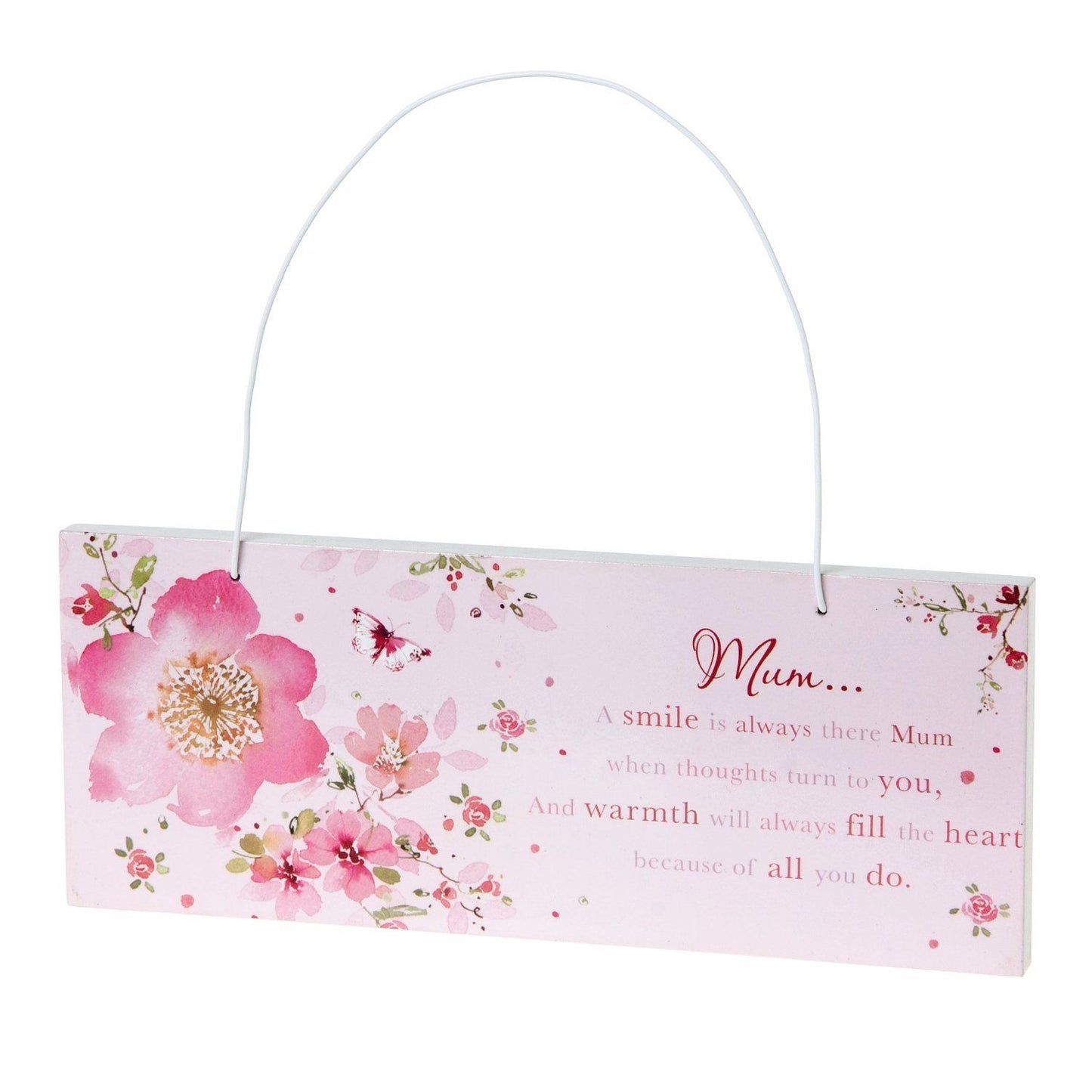 Wishing Well Mum Words of Endearment Sentimental Wall Plaque 