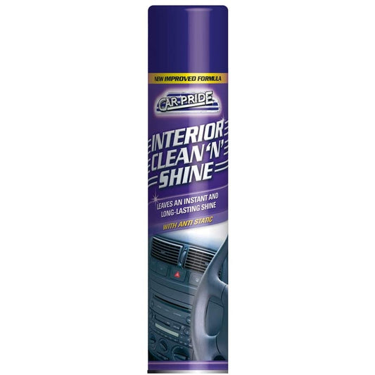 Car Pride Interior Clean 'n' Shine Spray 300ml