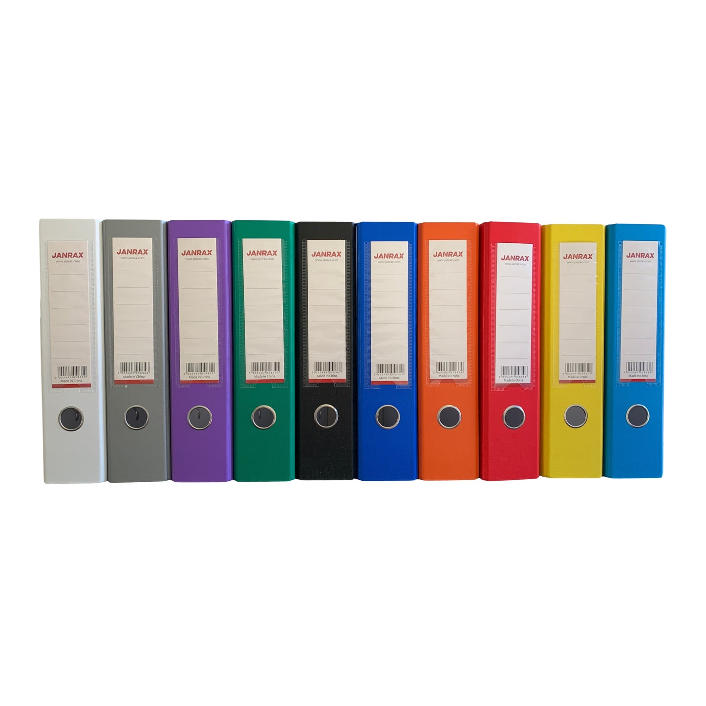 A4 Yellow Paperbacked Lever Arch File by Janrax