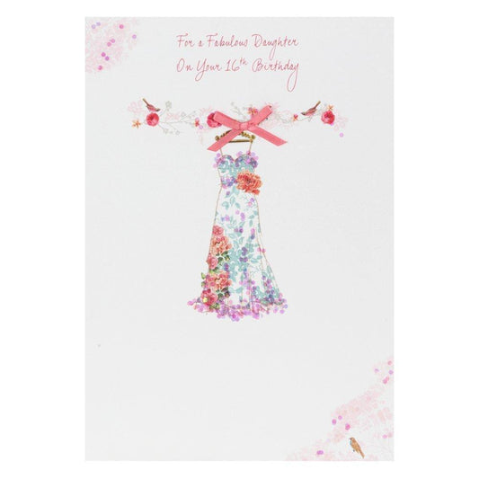 Birthday Card For Daughter 'Grow More Beautiful' 