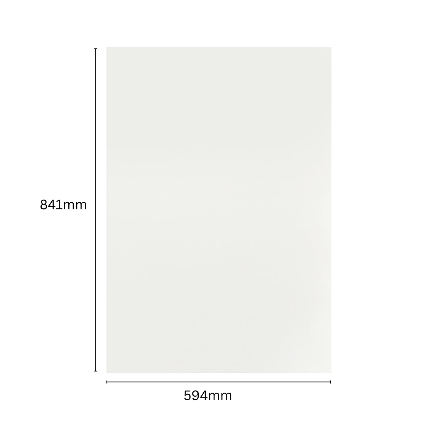 Pack of 5 A1 10mm Black Foam Boards with Core – 594 x 841mm