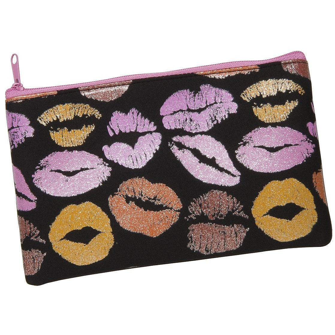 Glitter Hot Lips Pencil Case