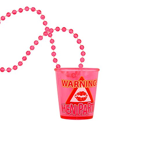 Shot Glass Hen Party with 84 cm Necklace