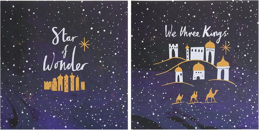 Box of 10 Bethlehem Alzheimer's Society Charity Christmas Cards In 2 Designs
