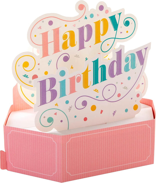 Paper Wonder 3D Pop-Up Colourful Banner Design Birthday Card