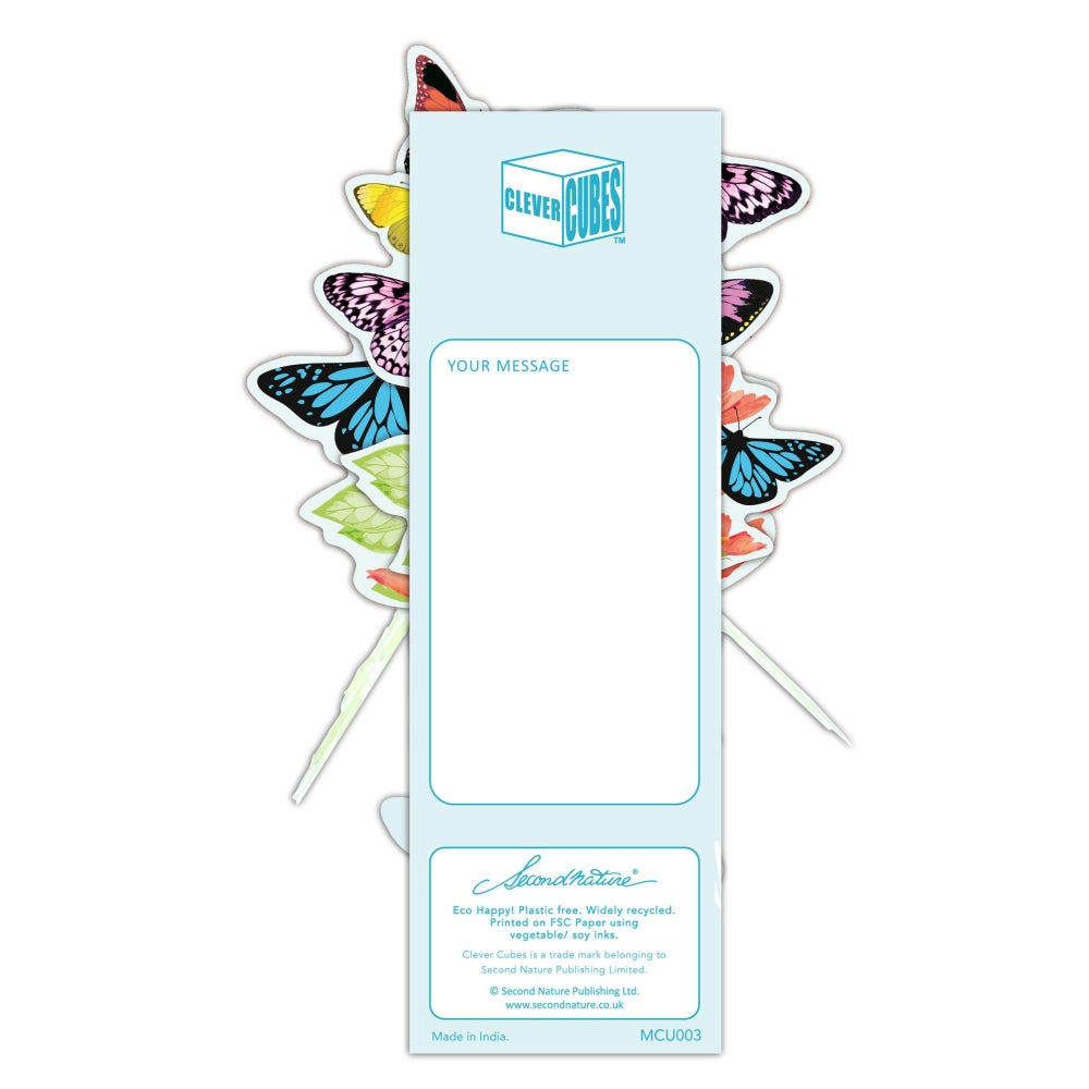 Butterfly Kisses Design Mother's Day Wishes Pop Up Card
