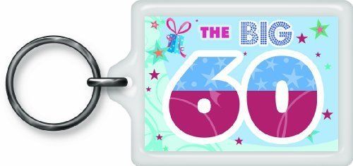 The Big 60 Sentimental Keyring - Birthday Gift