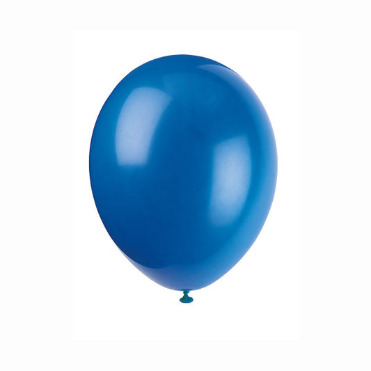 Pack of 50 Evening Blue 12" Latex Balloons