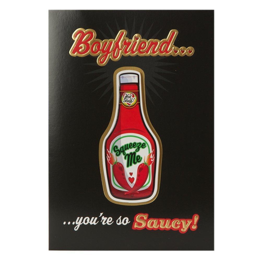 Saucy Boyfriend My Valentine, Valentine Card
