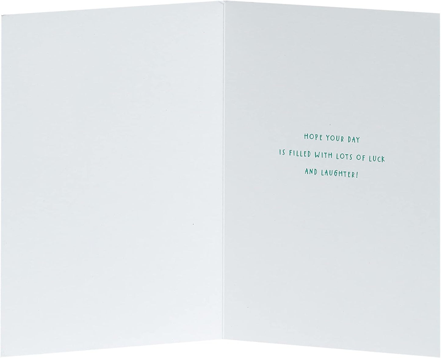 Happy St. Patrick's Day Love & Laughter Greeting Card
